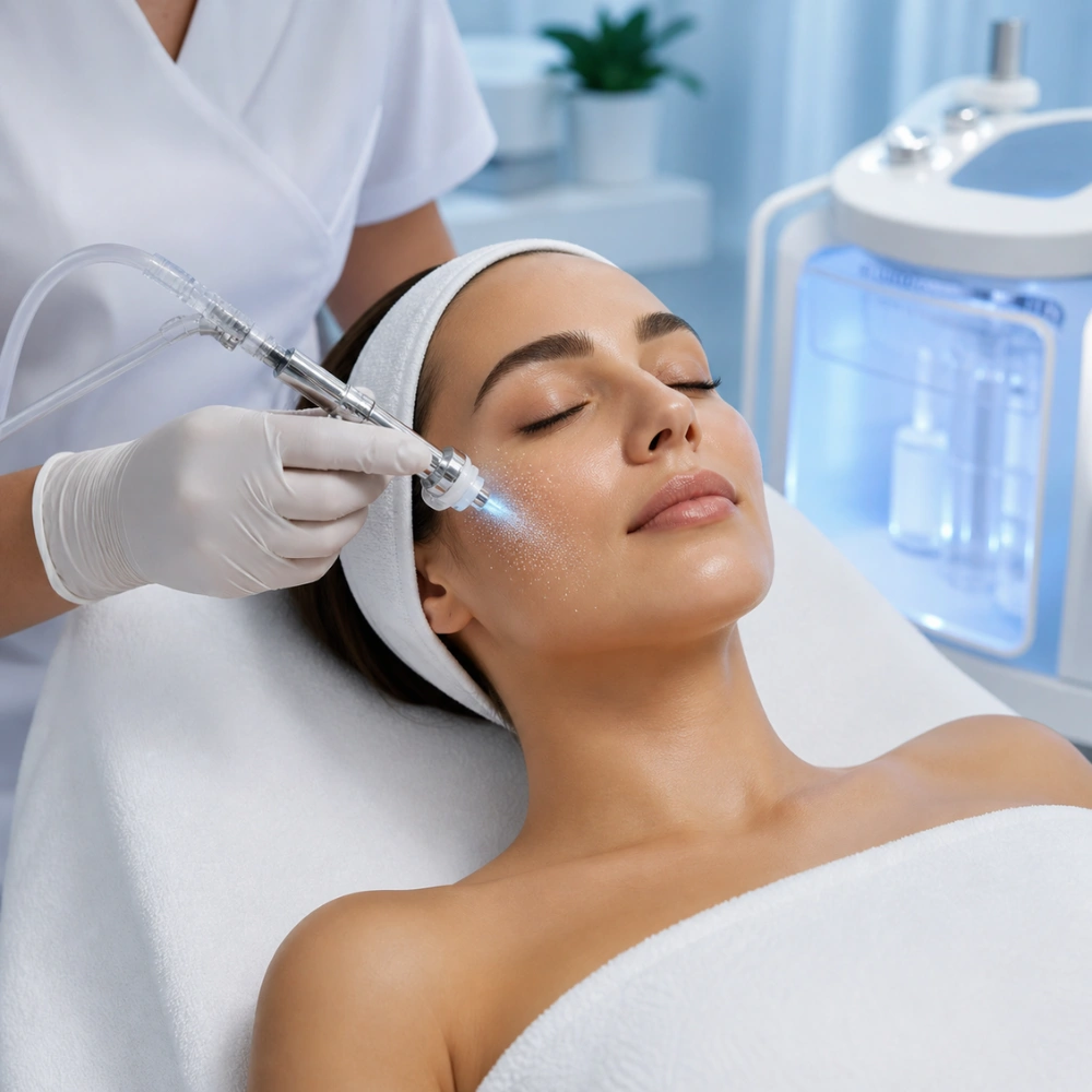 O2 Therapy facial treatment